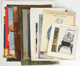 (26) Vintage Crate Labels, Photos Prints [WA]