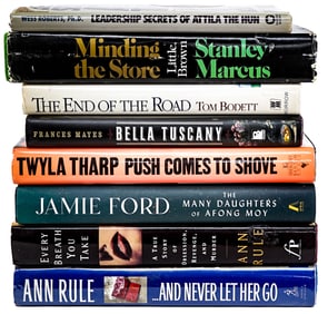 Estate Shelf Lot (8) SIGNED Books [Ann Rule]