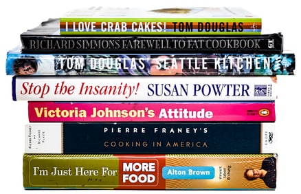 Cookbooks (9) Celebrity Chefs SIGNED [Health]