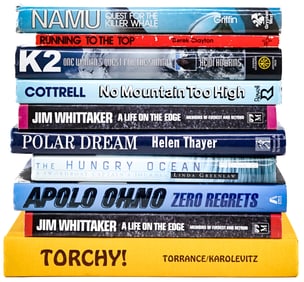 Sports, Mountain Climbing (10) SIGNED Books