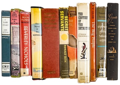 Estate Shelf Lot (11) Books