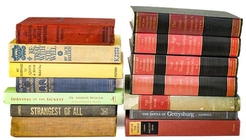 Estate Shelf Lot (14) Books [Winston Churchill]