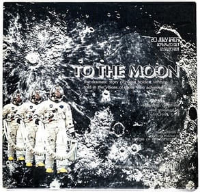 To the Moon Time-Life (6) 33 Records and Book