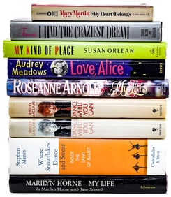 Entertainment (9) SIGNED Books