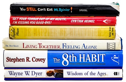 Self-Help (6) SIGNED Books