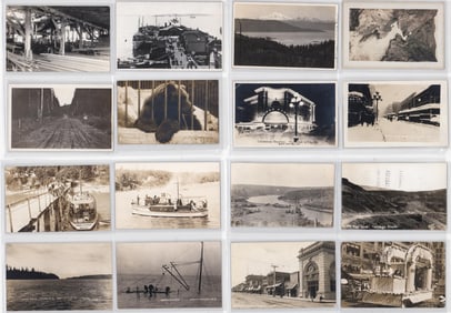 Antique (16) Washington Real Photo Postcard