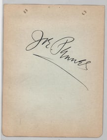 Joe Penner (d. 1941 aged 36) Autograph