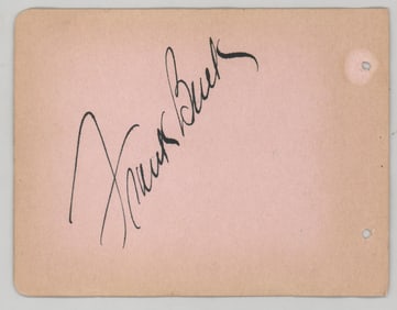 Frank "Bring 'Em Back Alive" Buck Autograph