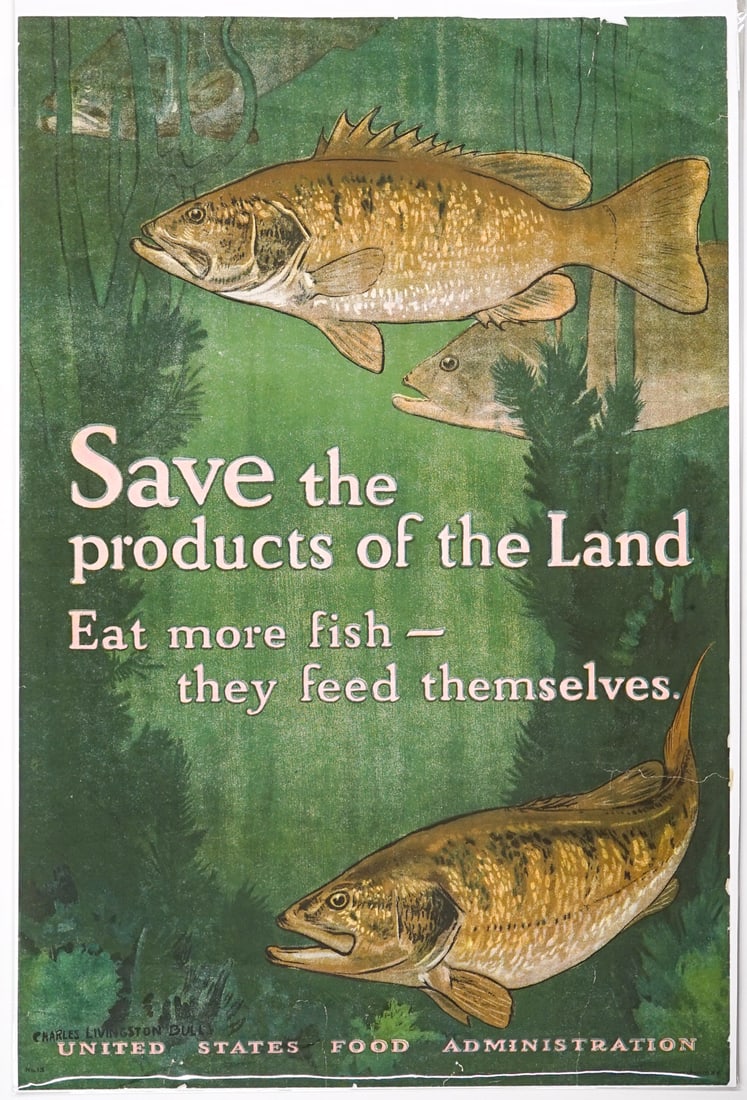 SAVE THE PRODUCTS OF THE LAND POSTER (1 of 1)
