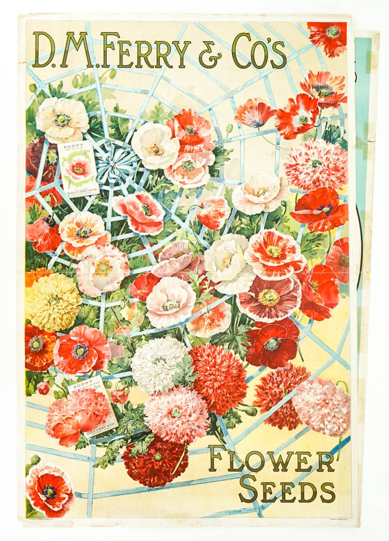 Antique (2) Seed Posters [D.M. Ferry] (1 of 5)