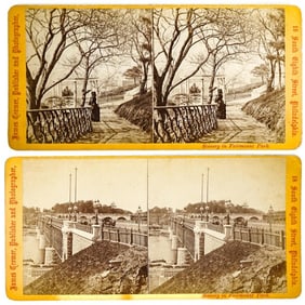 Fairmount Park (2) Stereoviews [James Cremer]