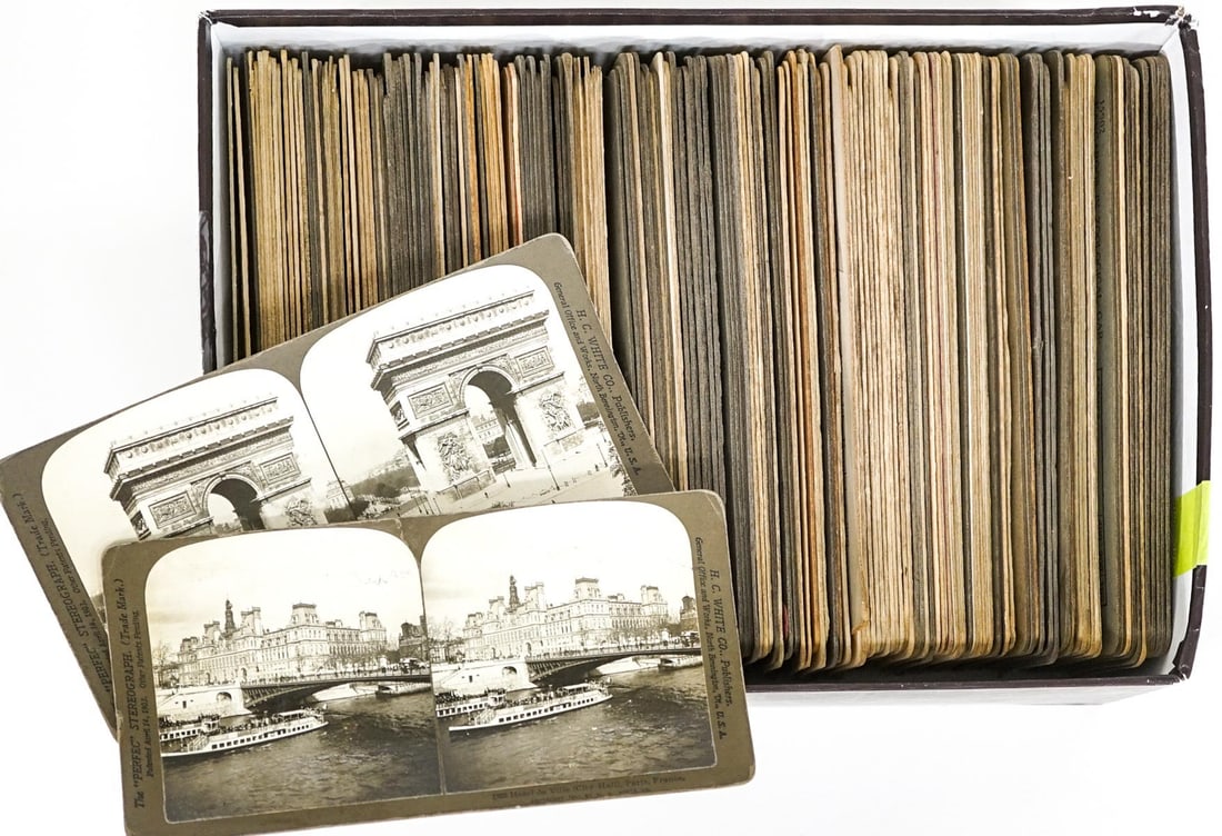 Antique (175) Stereoviews [US, Foreign] (1 of 8)