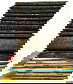 Antique (25) Pocket Books -Little Leather Library