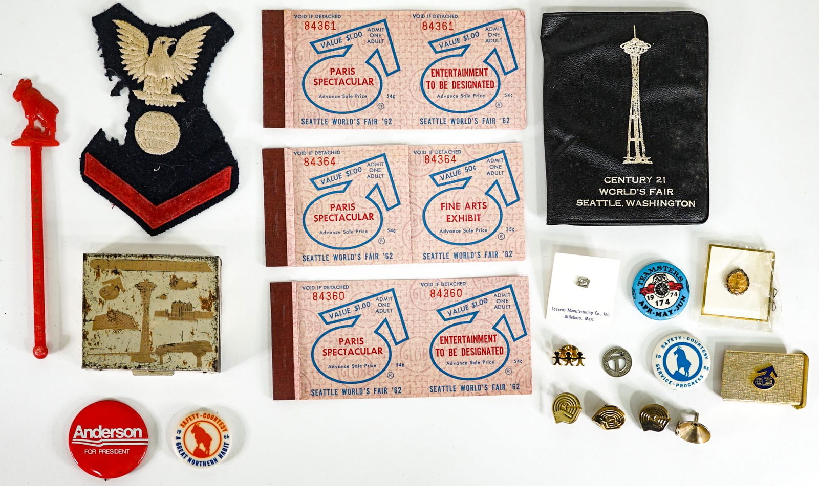 1962 Seattle World's Fair, Railroadiana (1 of 2)