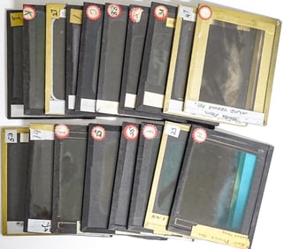 Lantern Glass Slides (18) Mt. Rainer; Mountaineer