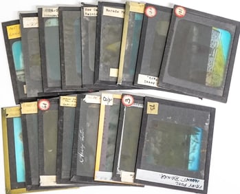 Lantern Glass Slides (19) Ranier Nat'l Park PNW