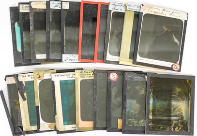 Lantern Glass Slides (17) Ranier Nat'l Park PNW