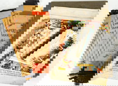 Archive of Antique Magazines, Post Cards, Photos