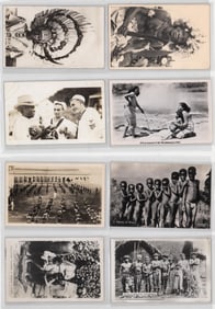 Ethnic, Tribal (8) Vintage Postcards
