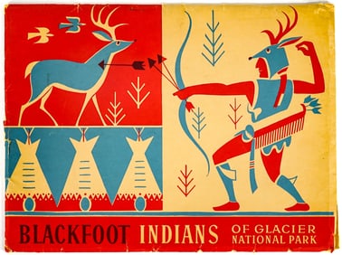 Blackfeet Indians Glacier National Park 24 Prints