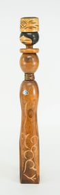 Japanese 18IN Wood Kokeshi Doll