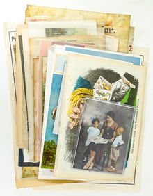 Large Group of Vintage & Antique Prints, Posters