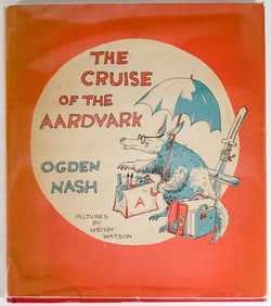 Cruise of the Aardvark by Ogden Nash 1967 1st