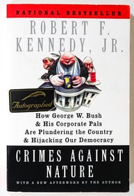 RFK, Jr. - Crimes Against Nature SIGNED BAS COA