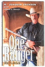 One Ranger Returns- H. Joaquin Jackson SIGNED COA