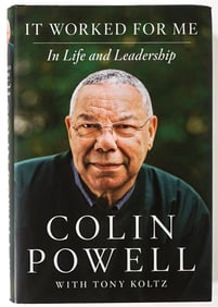 Colin Powell - It Worked for Me SIGNED BAS COA