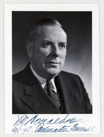 Jesse M. Donaldson 6.5x4.75 Photo SIGNED BAS COA