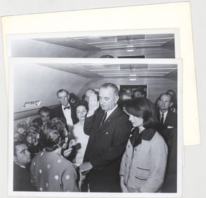 Lyndon B. Johnson - 1965 Inaugural w/ 2 Photos