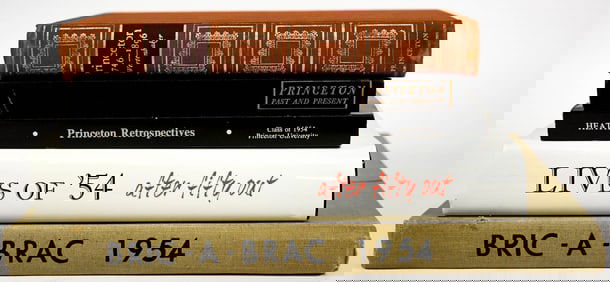 Princeton (5) Books [1954 Yearbook; Reunion]