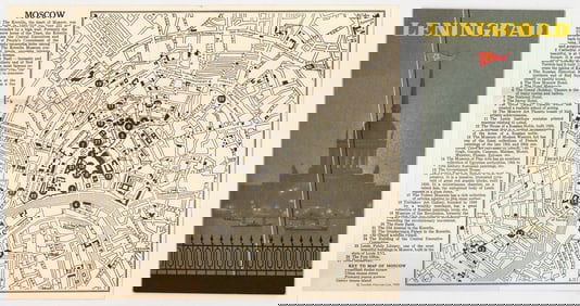 Leningrad & Moscow Pre-WWII Brochures