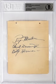 Pepper Martin, Paul Derringer, Billy Herman