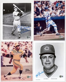Willie Stargell, Piniella, Gary Carter, Doerr BAS
