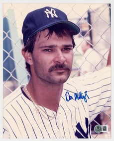 Don Mattingly Signed Autographed 8 x 10 Photo