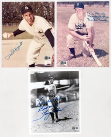 Duke Snider, Phil Rizutto, Tommy Holmes Photos