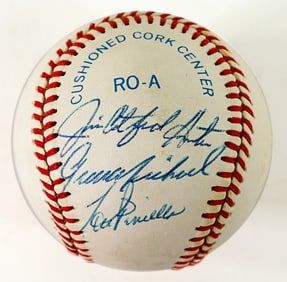 New York Yankees Greats Multi-Signed Baseball
