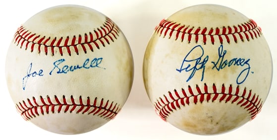 Lefty Gomez & Joe Sewell Signed Baseball