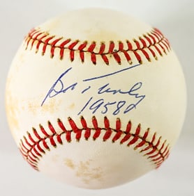 Bob Turley (1958 Cy Young Award) SS Baseball