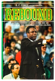 Rebound by K. C. Jones SIGNED BAS COA