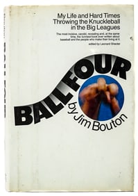 Ball Four by Jim Bouton SIGNED BAS COA