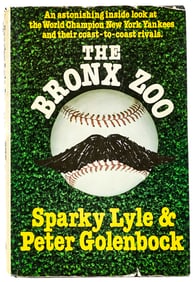 The Bronx Zoo by Sparky Lyle SIGNED BAS COA