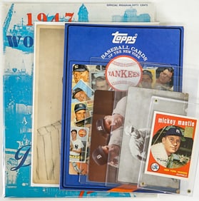 New York Yankees & Brooklyn Dodgers Memorabilia