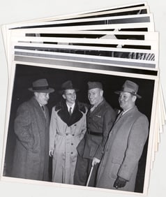 Bill Veeck Vintage Glossy Black & White Photo (10)