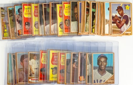 1962 Topps Base Cards (76)