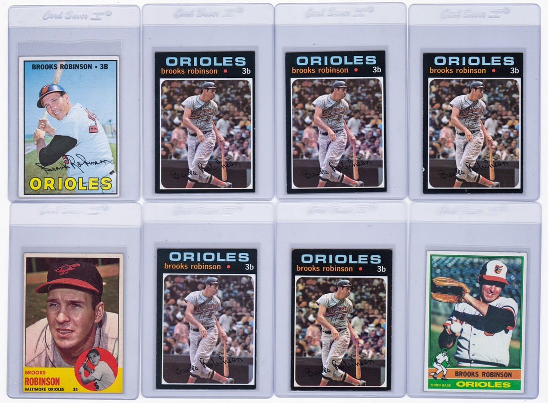 Brooks Robinson Vintage Baseball Cards (1 of 9)