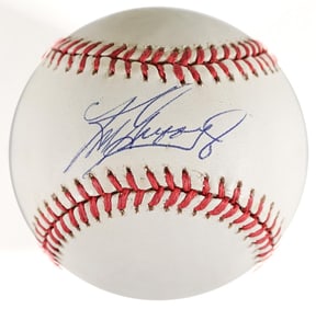 Ken Griffey, Jr. Single Signed Baseball BAS COA