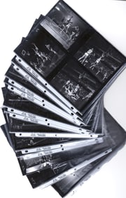 1951-1963 NBA Negatives with Contact Sheets